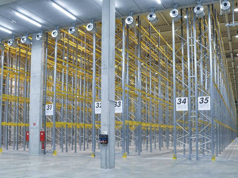 Unibuild – Σύστημα ραφιών παλετών βαρέος τύπου