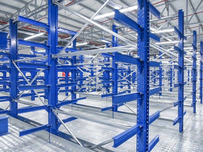 Unicant – Σύστημα ραφιών βαρέος τύπου για αντικείμενα μεγάλου μήκους